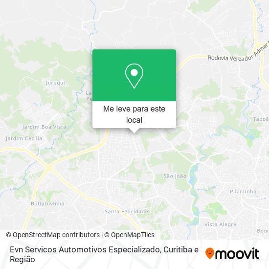 Evn Servicos Automotivos Especializado mapa