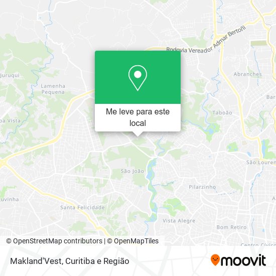 Makland'Vest mapa