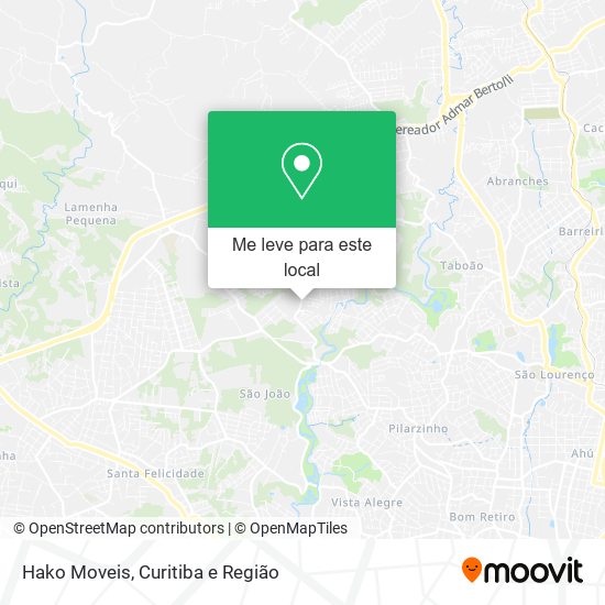 Hako Moveis mapa