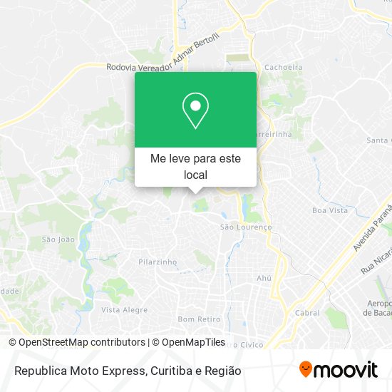 Republica Moto Express mapa