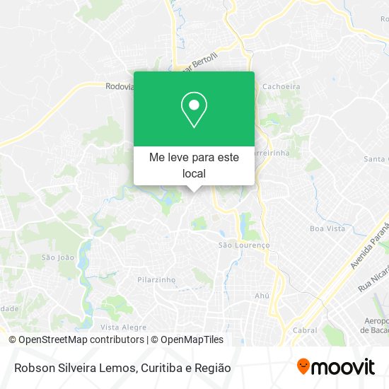 Robson Silveira Lemos mapa