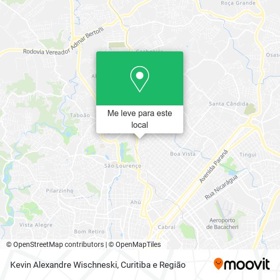 Kevin Alexandre Wischneski mapa