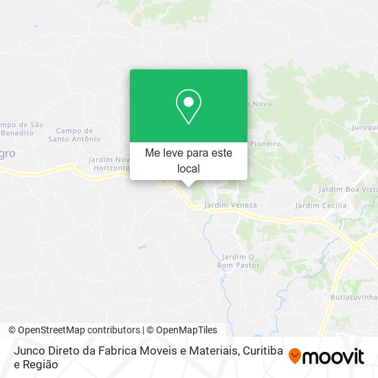 Junco Direto da Fabrica Moveis e Materiais mapa