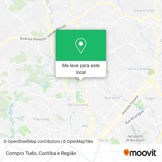 Compro Tudo mapa