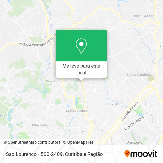 Sao Lourenco - 500-2409 mapa