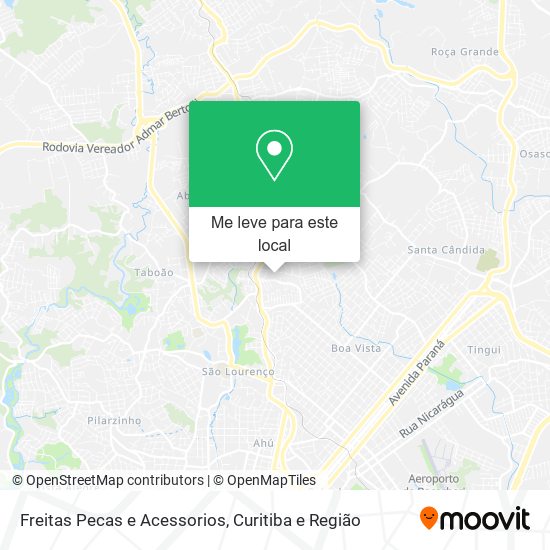 Freitas Pecas e Acessorios mapa