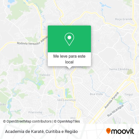 Academia de Karatê mapa