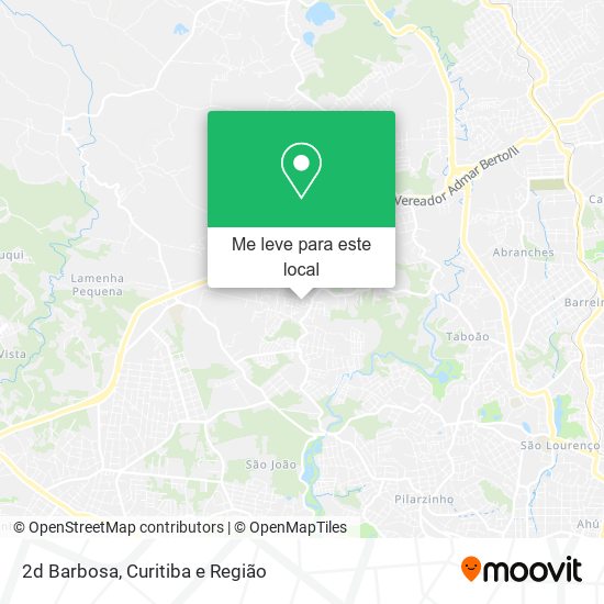2d Barbosa mapa