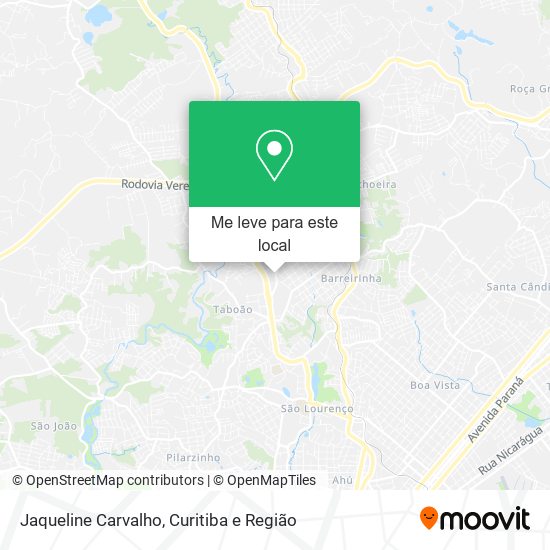 Jaqueline Carvalho mapa