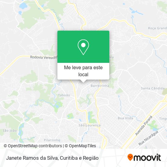 Janete Ramos da Silva mapa