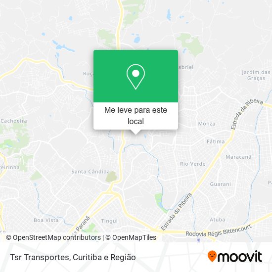 Tsr Transportes mapa