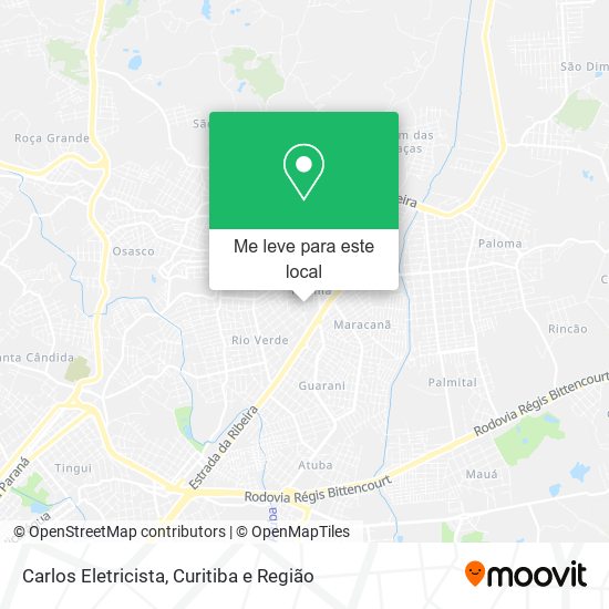 Carlos Eletricista mapa