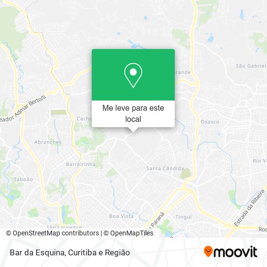 Bar da Esquina mapa
