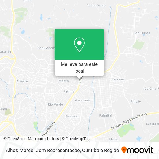 Alhos Marcel Com Representacao mapa