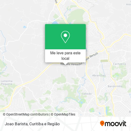 Joao Barista mapa