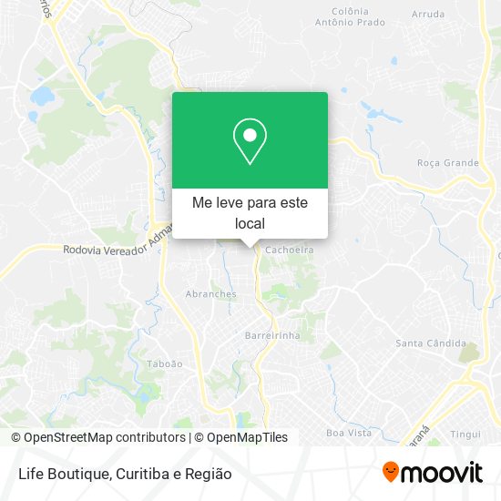 Life Boutique mapa