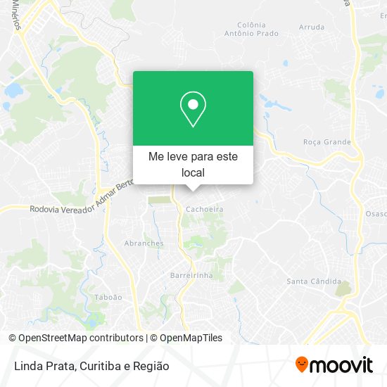 Linda Prata mapa