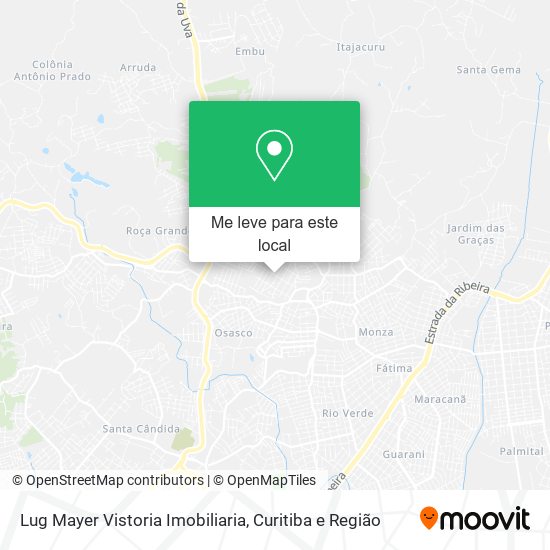 Lug Mayer Vistoria Imobiliaria mapa