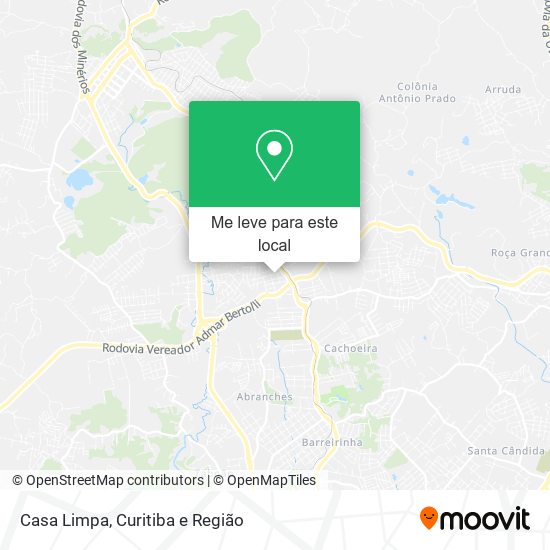 Casa Limpa mapa