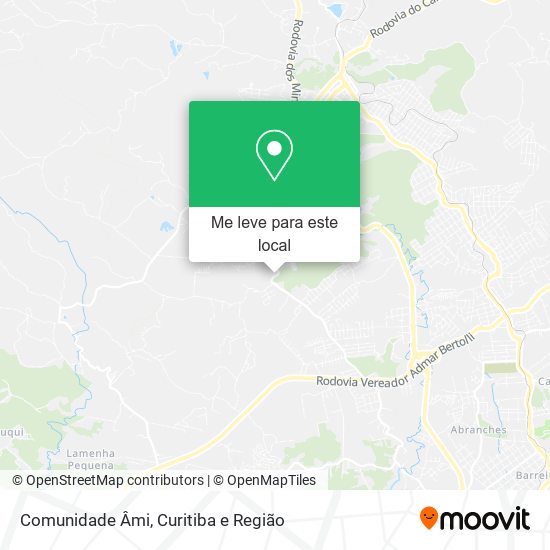 Comunidade Âmi mapa