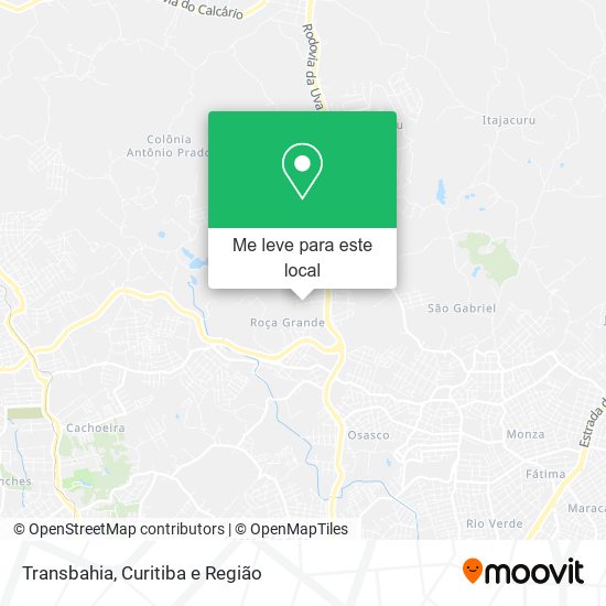 Transbahia mapa