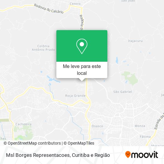 Msl Borges Representacoes mapa