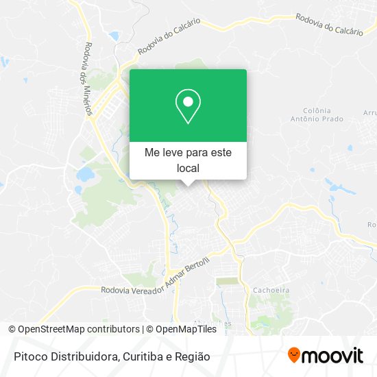 Pitoco Distribuidora mapa