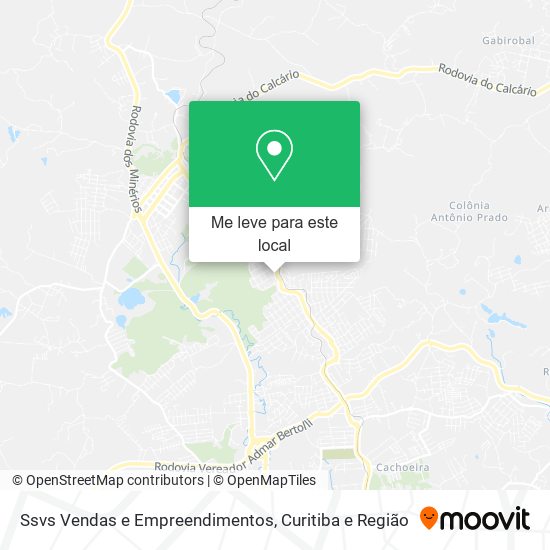 Ssvs Vendas e Empreendimentos mapa