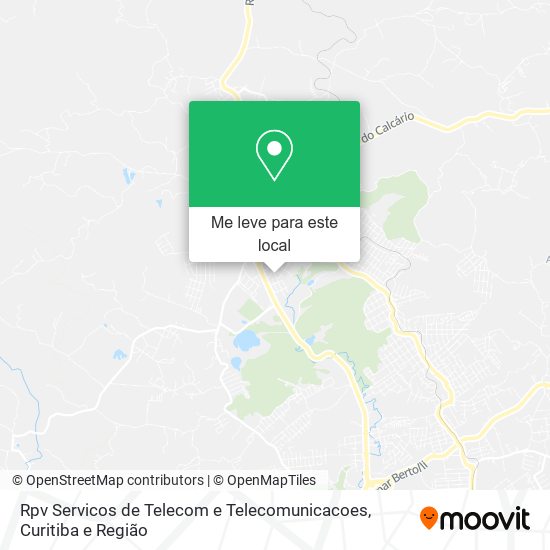 Rpv Servicos de Telecom e Telecomunicacoes mapa