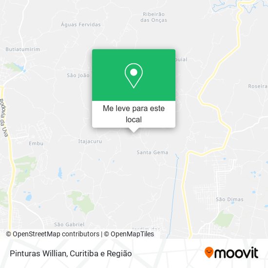 Pinturas Willian mapa