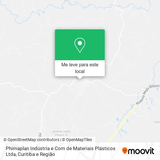 Phimaplan Indústria e Com de Materiais Plásticos Ltda mapa