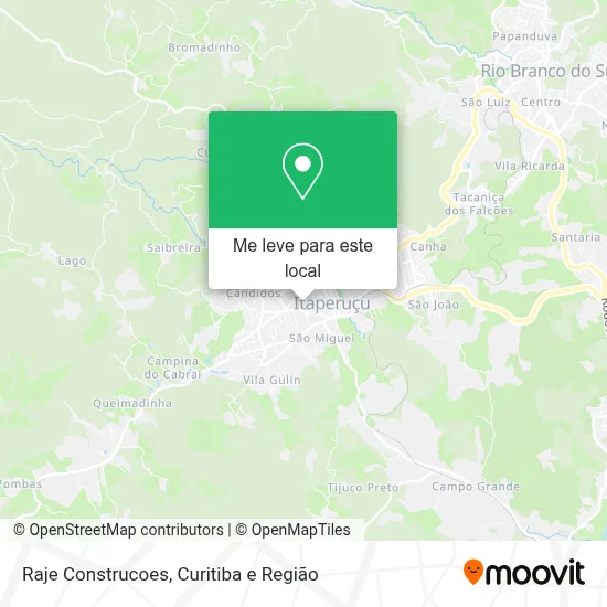 Raje Construcoes mapa