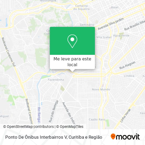 Ponto De Ônibus Interbairros V mapa