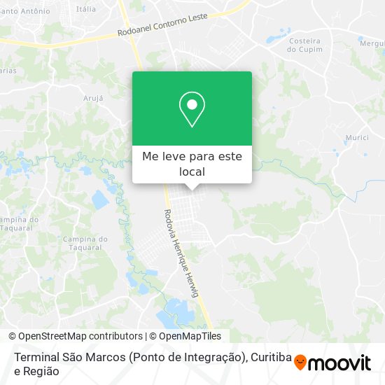 Terminal São Marcos (Ponto de Integração) mapa