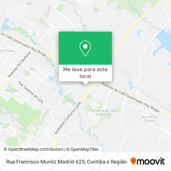 Rua Francisco Munõz Madrid 625 mapa