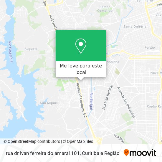 rua dr ivan ferreira do amaral 101 mapa