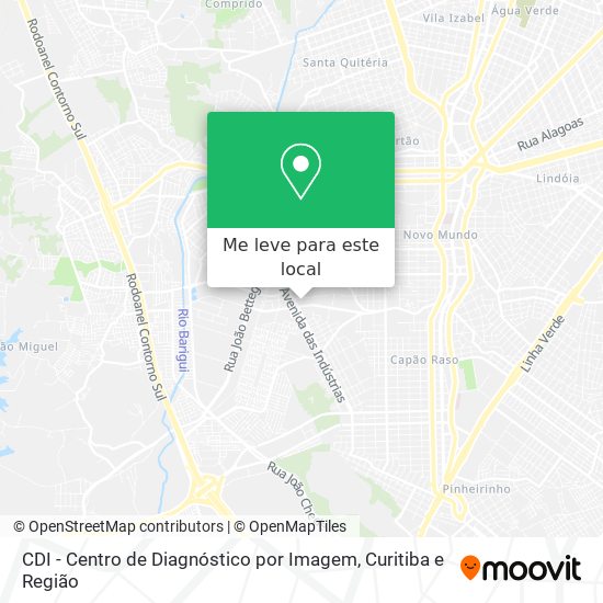 CDI - Centro de Diagnóstico por Imagem mapa