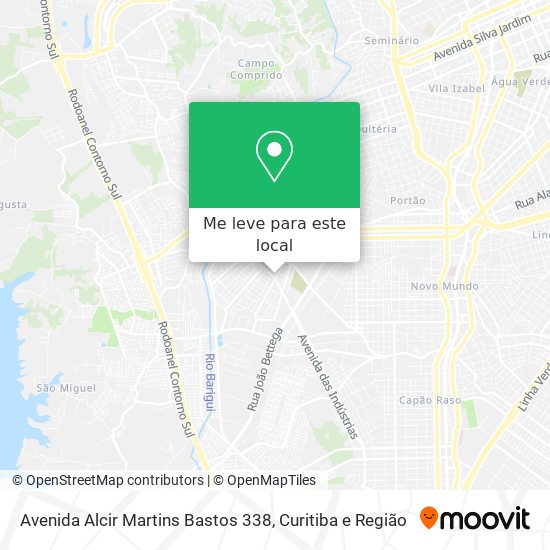 Avenida Alcir Martins Bastos 338 mapa