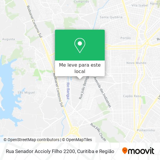 Rua Senador Accioly Filho 2200 mapa