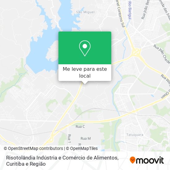 Risotolândia Indústria e Comércio de Alimentos mapa