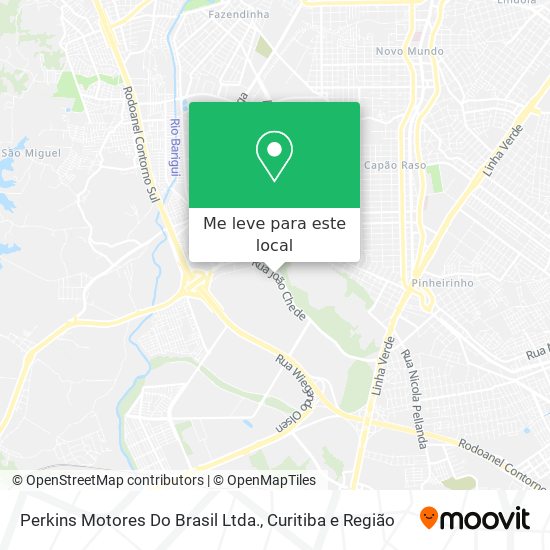 Perkins Motores Do Brasil Ltda. mapa