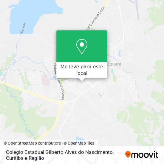 Colegio Estadual Gilberto Alves do Nascimento mapa