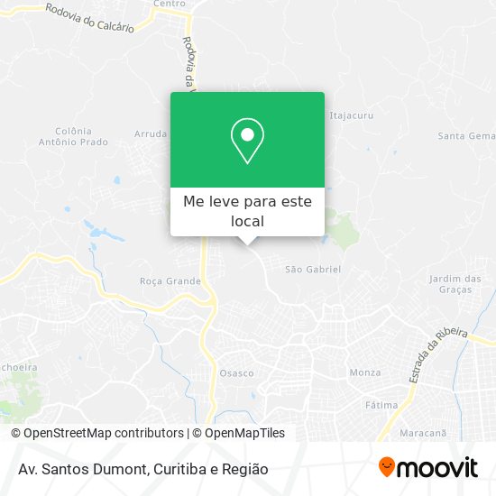 Av. Santos Dumont mapa