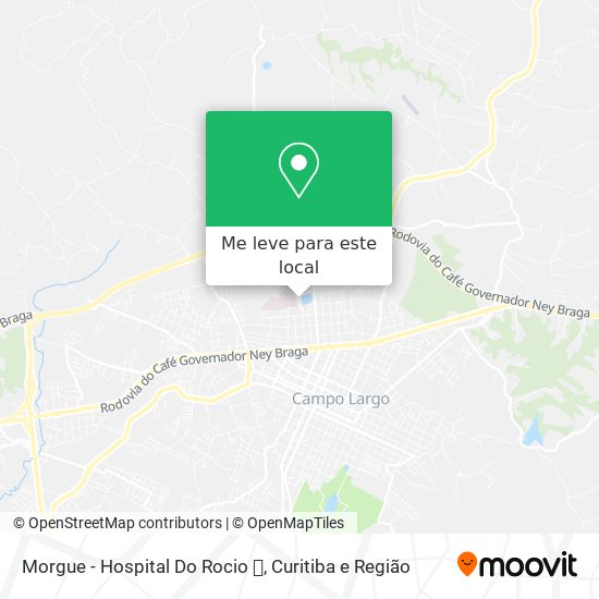 Morgue - Hospital Do Rocio 💀 mapa