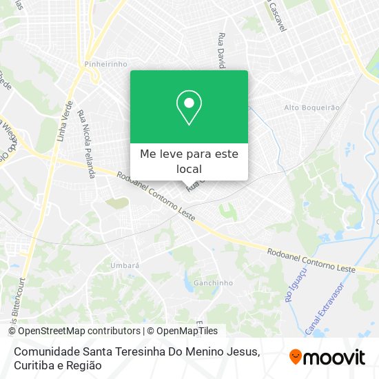 Comunidade Santa Teresinha Do Menino Jesus mapa