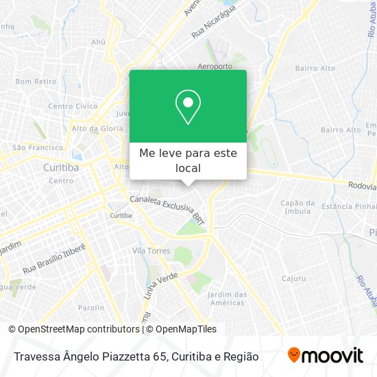 Travessa Ângelo Piazzetta 65 mapa