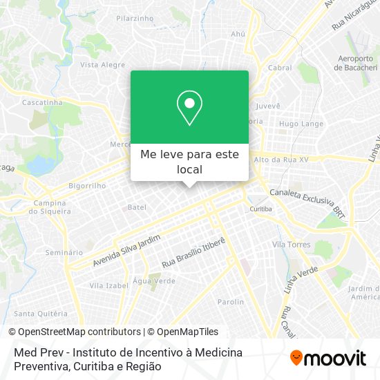 Med Prev - Instituto de Incentivo à Medicina Preventiva mapa