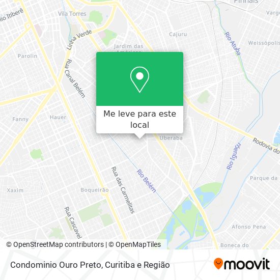 Condominio Ouro Preto mapa