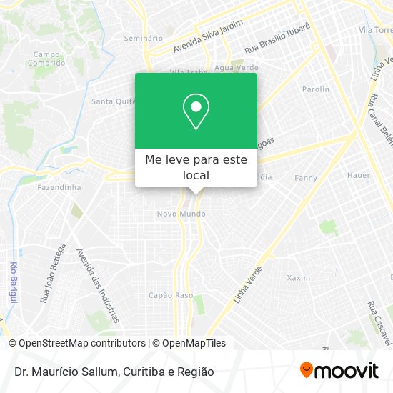 Dr. Maurício Sallum mapa