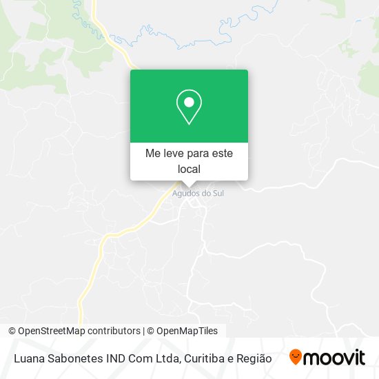 Luana Sabonetes IND Com Ltda mapa